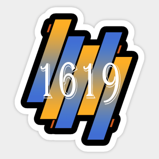 1619 Sticker